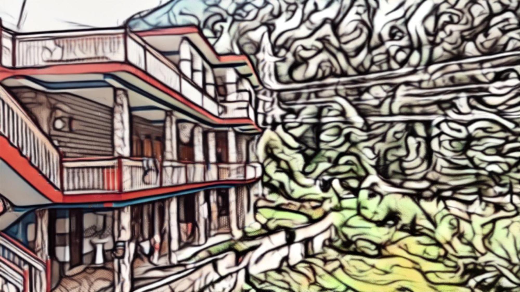 Formosa Hostel & Cafe Kasol Exteriör bild