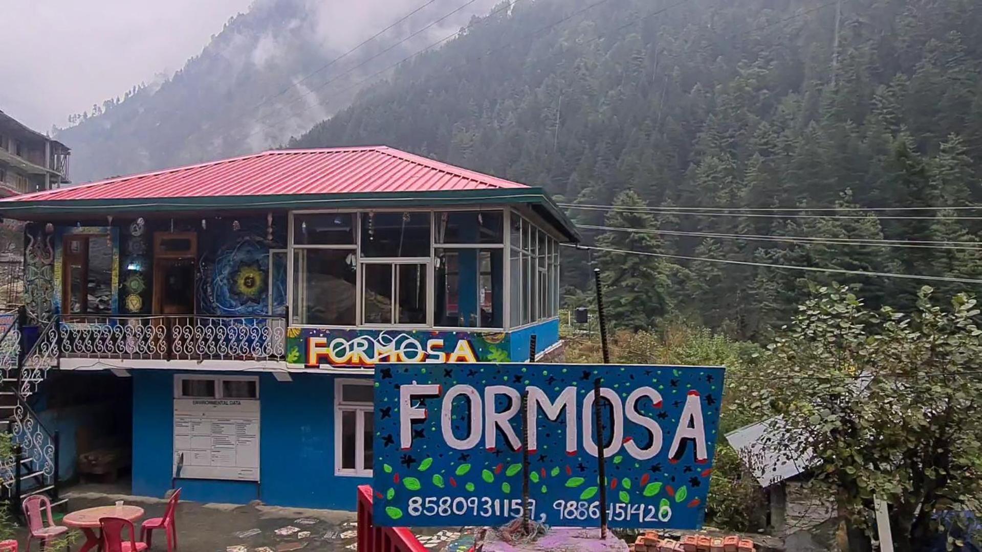Formosa Hostel & Cafe Kasol Exteriör bild
